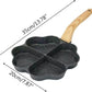 Egg Frying Pan Cast iron 4 grids