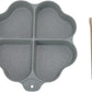 Egg Frying Pan Cast iron 4 grids