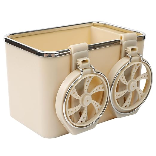 Tissue Storage Box With 2 Fordable Cup Holder