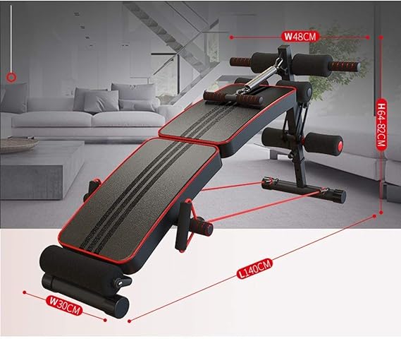 Pro-Sportz Adjustable Sit-Up & Ab Bench – Full Body Home Gym Trainer