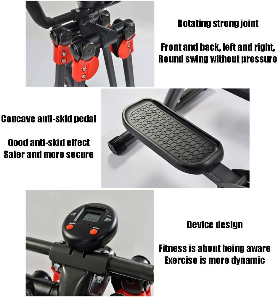 ProSportz Air Walker Exercise Machine – Full Body Elliptical Glider | Low-Impact Home Fitness