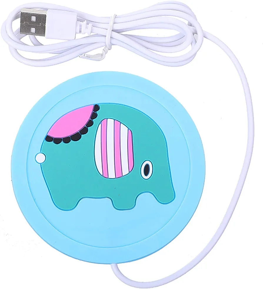 Silicone USB Charging Heating Coaster