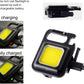 MTech Keychain Mini LED Flashlight – USB-C Rechargeable COB Work Light
