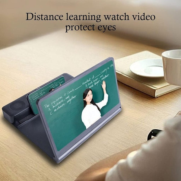 Phone Screen Magnifier With Bluetooth Speaker 6D
