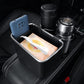 Tissue Storage Box With 2 Fordable Cup Holder