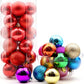 Shiny Christmas Baubles 24pcs