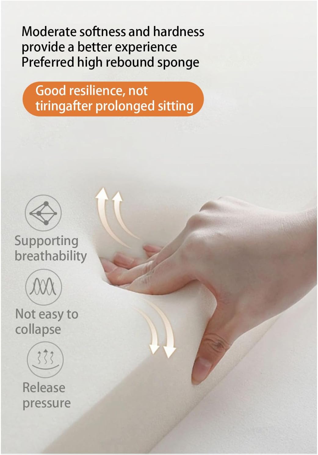 MFURN Petal Swivel Office Chair Plush Fabric Adjustable Vanity Chair