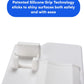 MHome Non-perforated Silicone Bathroom Wall Storage Organizer – Toothbrush & Razor Holder Various Options