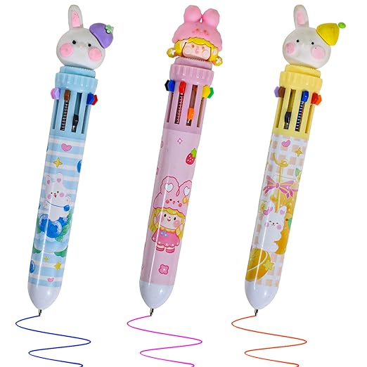 Children’s Cartoon Cute Multi-Function 10 in 1 Pen