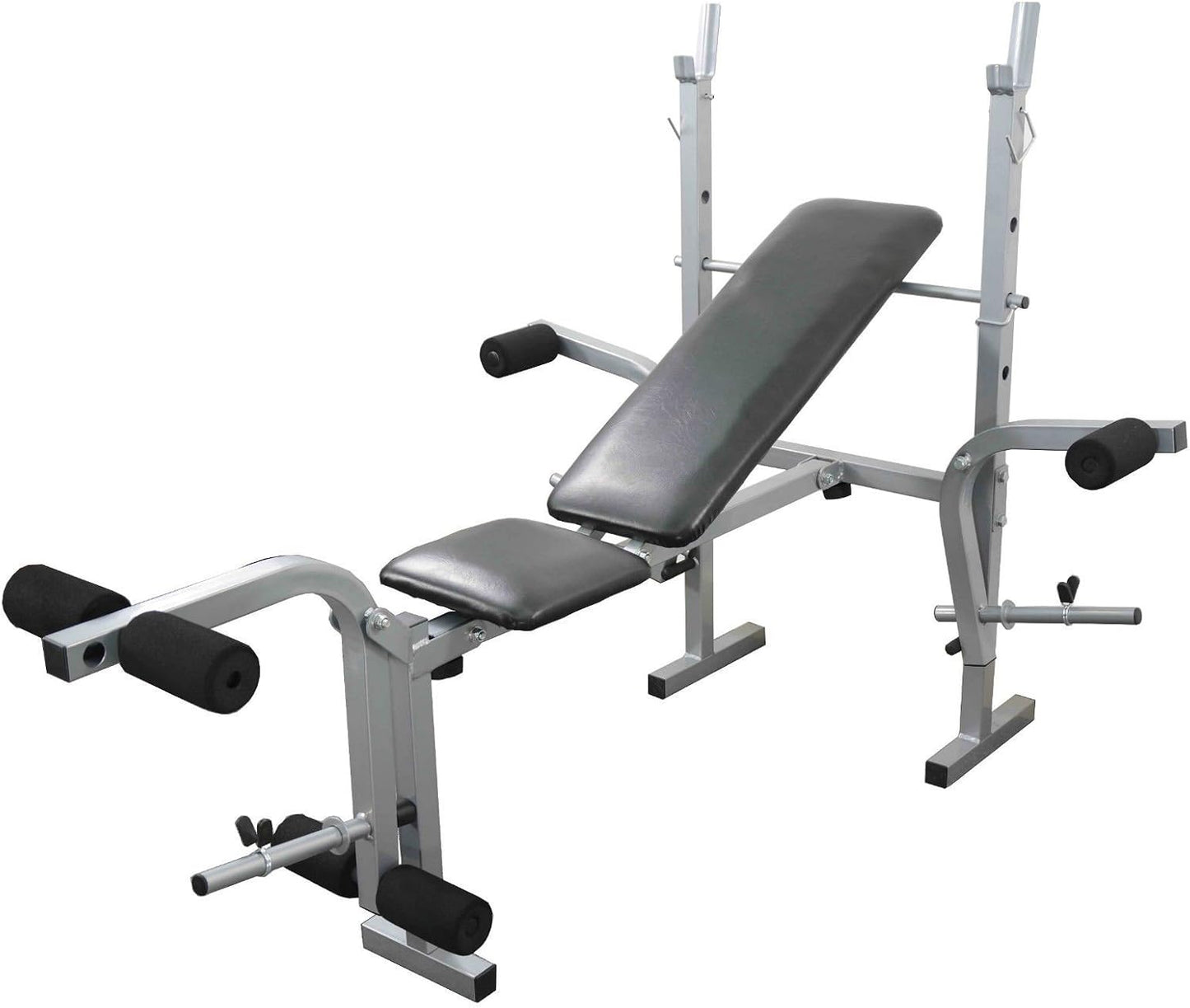 Pro-Sportz Multifunction Adjustable Weight Bench With Leg Developer & Barbell Rack