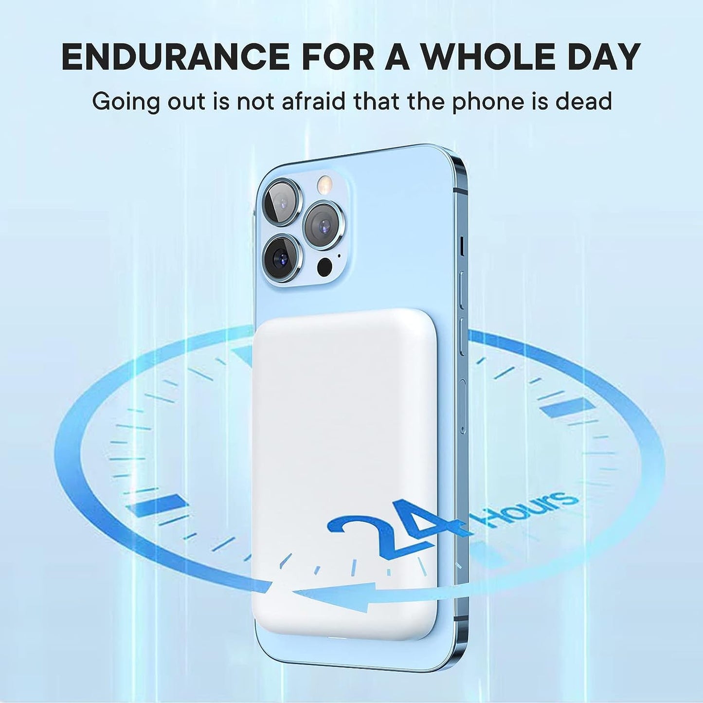 Wolulu Wireless Charging Power Bank 10000Mah