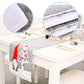 No Face Doll Pattern Table Cloth Decorations for  Home Christmas Decoration