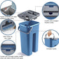 MHome Mop with Bucket – Flat Microfiber Mop with Self-Clean System (Blue)
