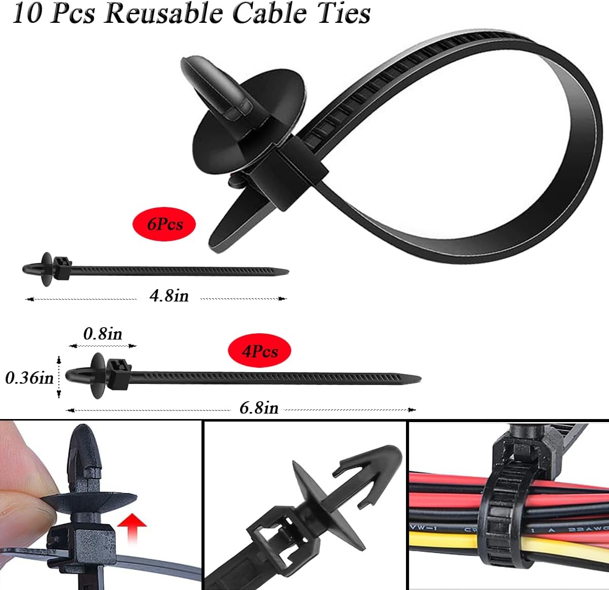 725Pcs Car Retainer Clip & Trim Removal Kit