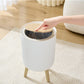 MHome 7L Modern Pedal-Free Dustbin with Lid & Legs – One-Touch Open