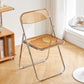 MFurn Clear Folding Chair – Modern Transparent Acrylic