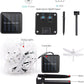 Solar Dragonfly String Lights, 5m with 20 LEDs, Multicolour Outdoor Decoration