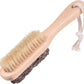 Foot Natural Bristle Brush Stone