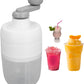MHome 1L Hand Cranked Ice Crusher Manual Snow Cone Maker For Home & Outdoor