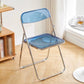 MFurn Clear Folding Chair – Modern Transparent Acrylic