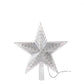 Christmas Tree Top LED Star Warm White 15cm