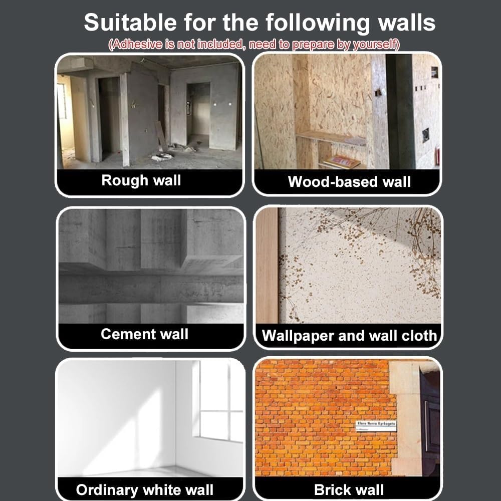 MHome PU Artificial Stone Hollow-out 3D Wall Panels