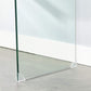 MFurn Glass Console Table – Transparent Side & Hallway Table