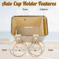 Tissue Storage Box With 2 Fordable Cup Holder