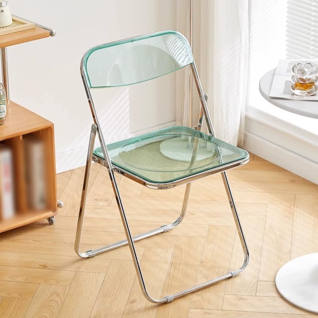 MFurn Clear Folding Chair – Modern Transparent Acrylic
