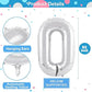 Number Balloons 32 Inch Mylar Foil Jumbot Number 0-9 Balloons