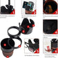 MHome 4-in-1 Car Multifunctional Cup Holder Expander with 360° Rotation