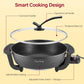 Electric Hot Pot Skillet – 6L Non-Stick Electric Cooker (220V)