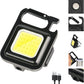 MTech Keychain Mini LED Flashlight – USB-C Rechargeable COB Work Light