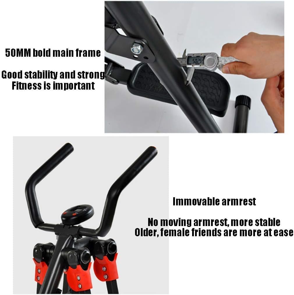 ProSportz Air Walker Exercise Machine – Full Body Elliptical Glider | Low-Impact Home Fitness