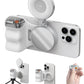 TELESIN Fun Shot Magnetic Camera Grip + Magnetic Selfie Light Combo