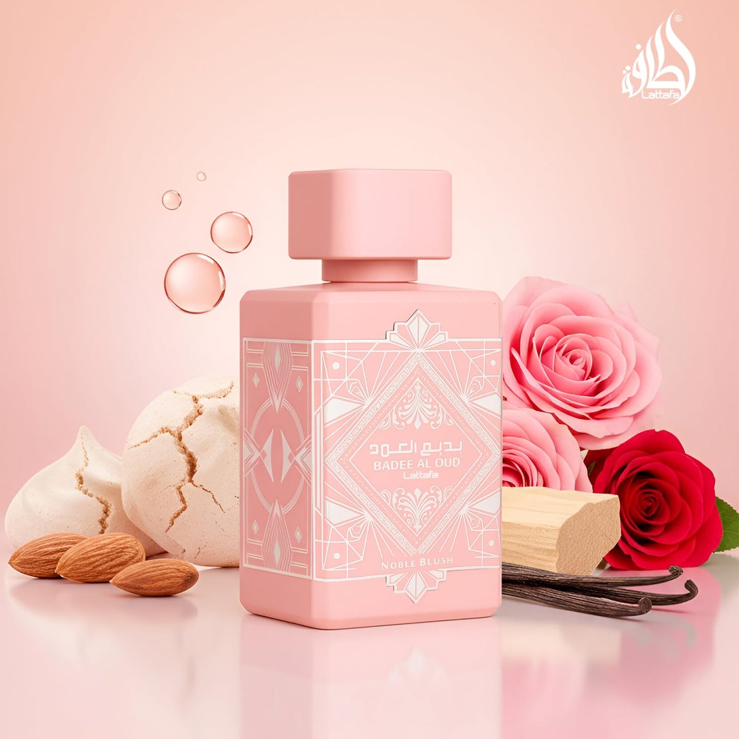 GENERIC Lattafa Bade’e Al Oud Noble Blush Eau de Parfum 100ml – Unisex Fragrance