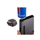 Portable Metal Cigarette Case With Built-In Windproof Lighter