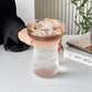 MHome Set of 2 Iced Coffee Glasses – 400ml Clear Drinking Glasses
