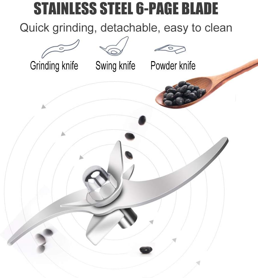 Hoffmans HM-9081 Multifunctional Grinder – 1000W High-Speed Electric Dry Mill (150g)