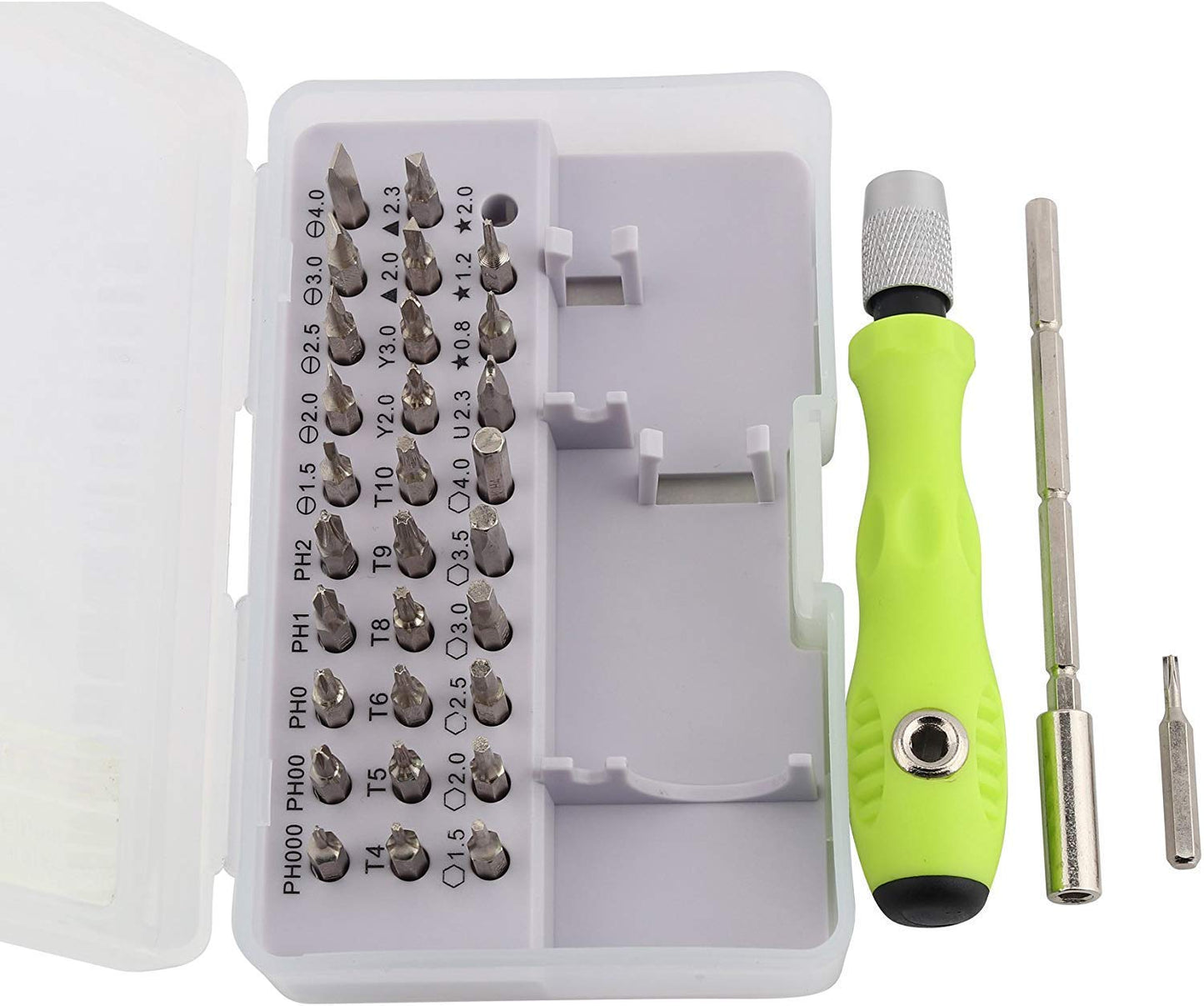 MTech 32-in-1 Mini Precision Screwdriver Set – Magnetic Bits for Electronics