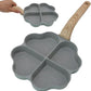 Egg Frying Pan Cast iron 4 grids