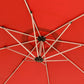 MHome Aluminium Cantilever Patio Umbrella With Base 3M– Outdoor Shade