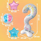 5pcs Gender Reveal Party Balloons Set