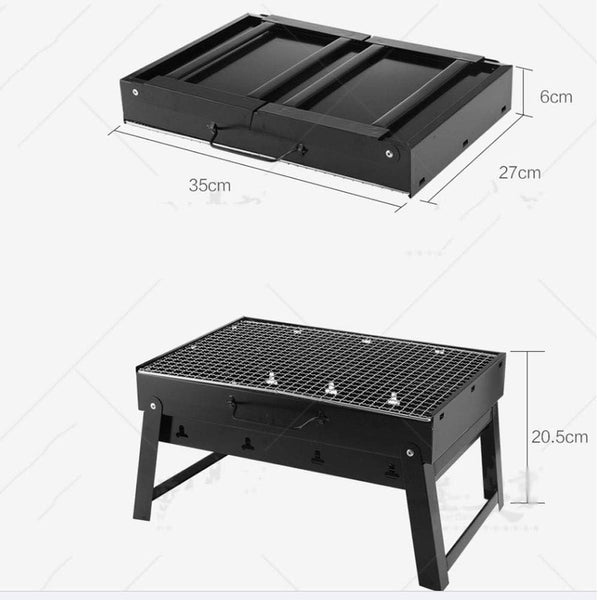 Foldable & Portable Square BBQ Grill