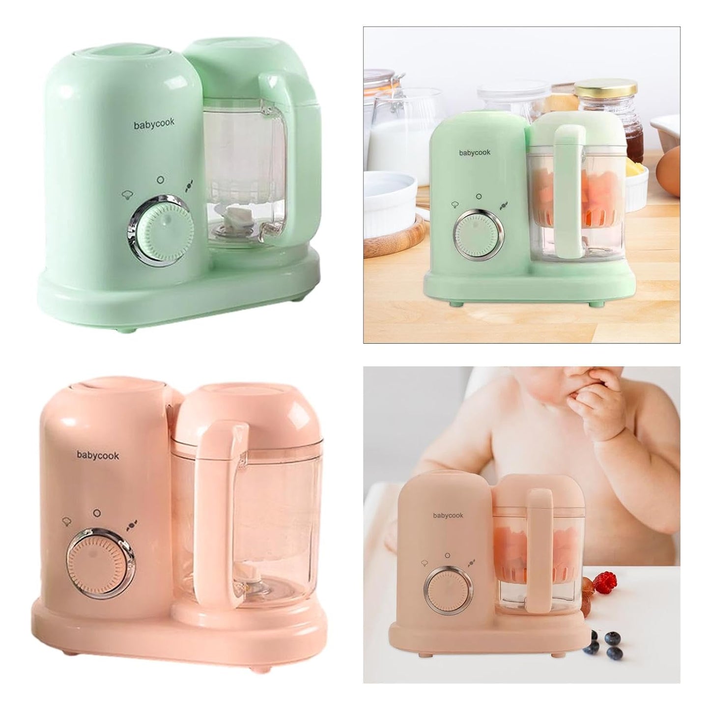 MBaby Babycook 2-in-1 Baby Food Maker – Steam & Blend