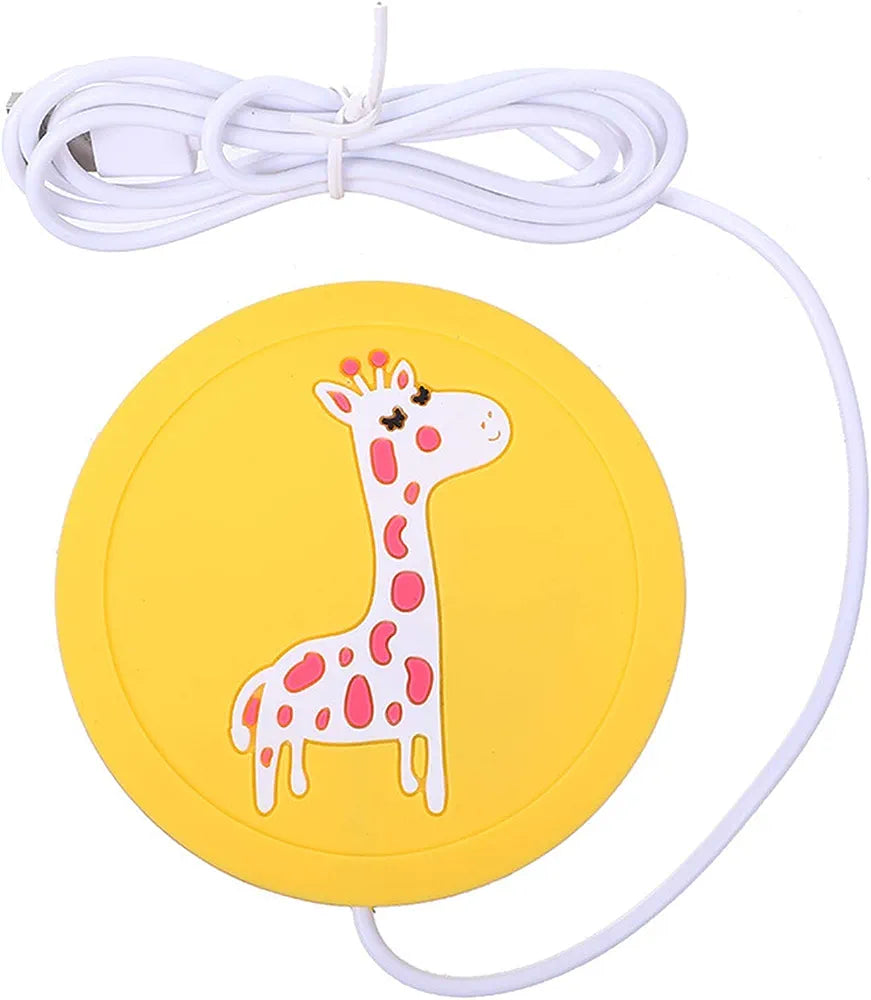 Silicone USB Charging Heating Coaster