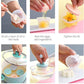Egg Poacher Cups – 4 Pcs Reusable Egg Molds with Lid & Oil Brush