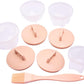 Egg Poacher Cups – 4 Pcs Reusable Egg Molds with Lid & Oil Brush