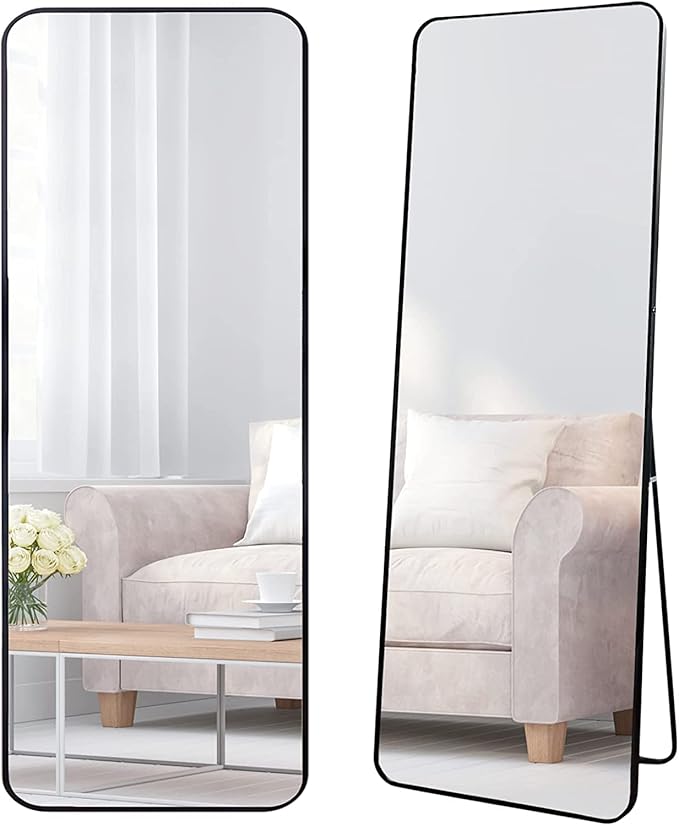 Free Standing Or Hanging Rectangular Mirror 42x152CM / 36X147cm