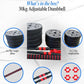 Pro-Sportz 30 kg Adjustable Dumbbell & Barbell Set: Home Gym Combo with Connecting Rod and Non-Slip Handles